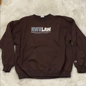 LF RWU LAW crewneck